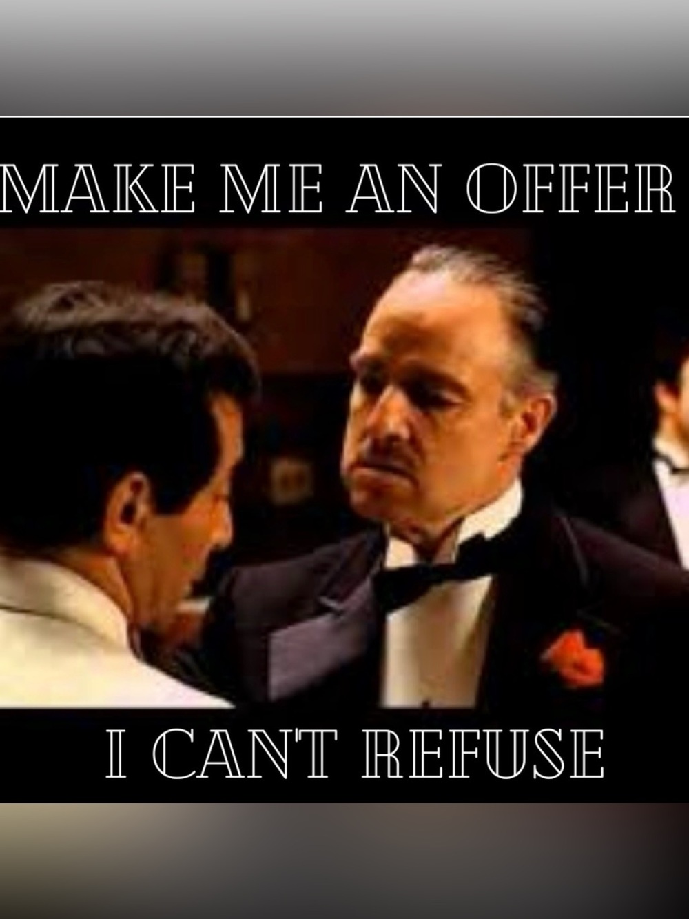 Make me an offer